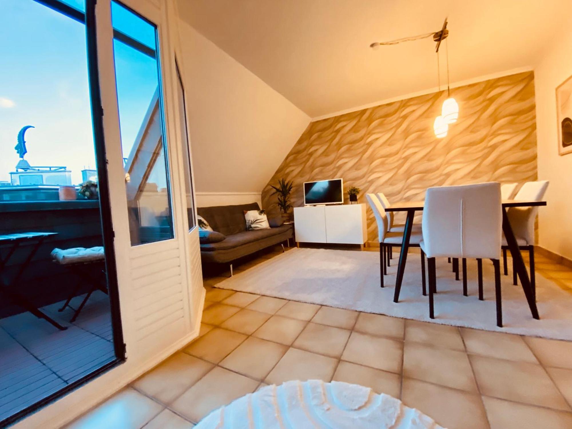 Living With Soul - Appartement Ueber Den Daechern Von Wiesbaden Exterior photo